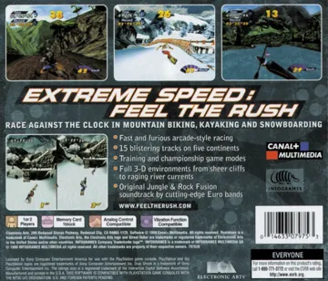 Rushdown (US) box cover back